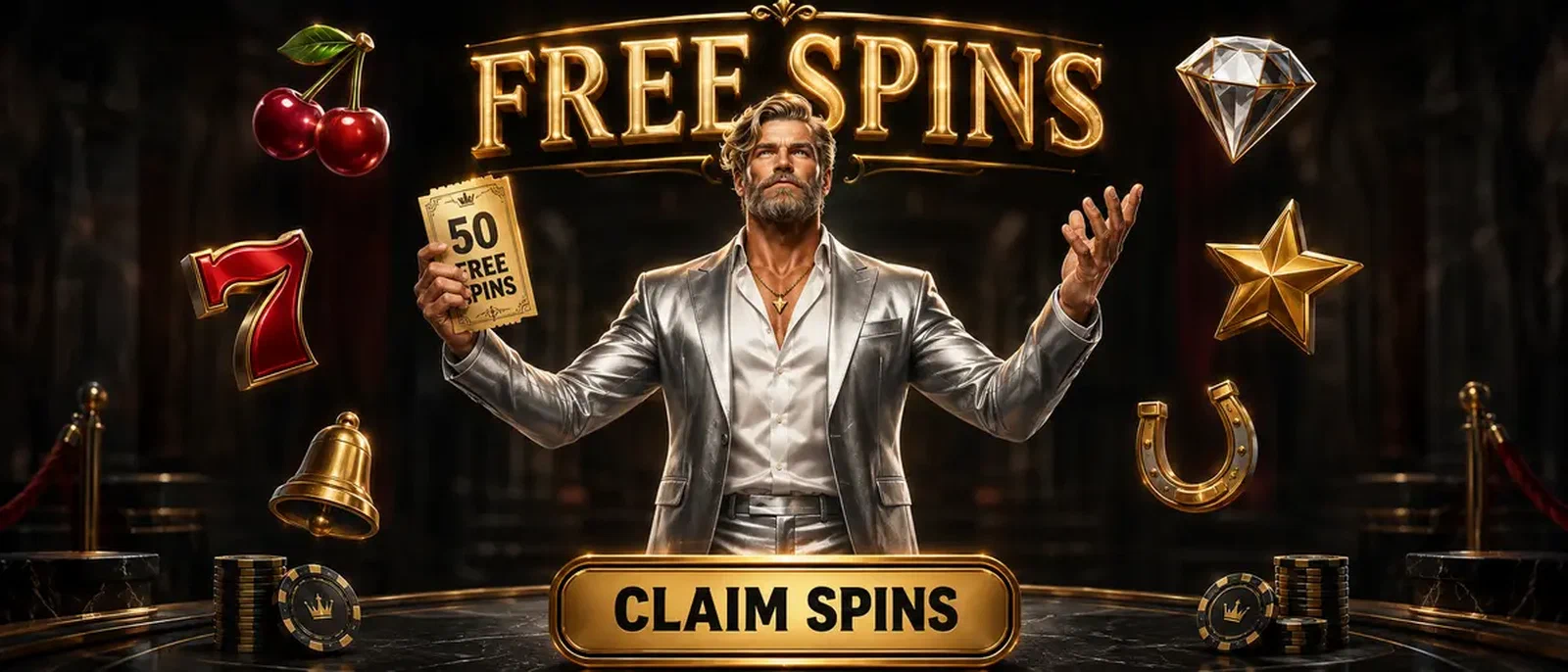 Vipzino Free Spins Offers